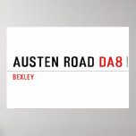 Austen Road  Posters