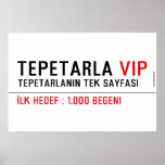 TEPETARLA  Posters