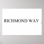 Richmond way  Posters
