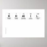 khalil
 
   Posters