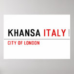 khansa  Posters