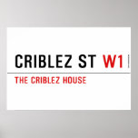 Criblez st  Posters