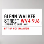 glenn walker street  Posters