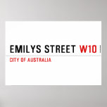 Emilys Street  Posters