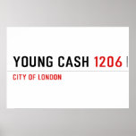YOUNG CASH  Posters