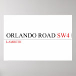 Orlando Road  Posters