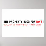 the property blog for  Posters