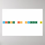 Science is sweet as  Posters