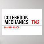 Colebrook Mechanics   Posters