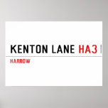 Kenton Lane  Posters
