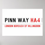 Pinn Way  Posters