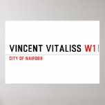 vincent vitaliss  Posters
