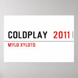 COLDPLAY   Posters