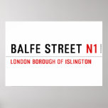 Balfe Street  Posters