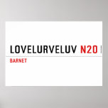 Lovelurveluv  Posters