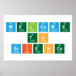 Welcome
 to
 Science  Posters