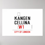   KANGEN CELLINA     Posters