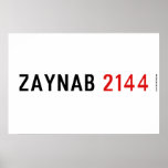 Zaynab  Posters