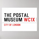 the postal museum  Posters