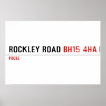 Rockley Road  Posters