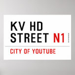 KV HD Street  Posters
