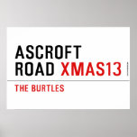 ASCROFT ROAD  Posters