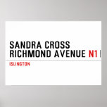 Sandra Cross Richmond Avenue  Posters