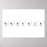 DROZDIK  Posters