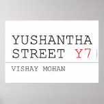 Yushantha  Street  Posters