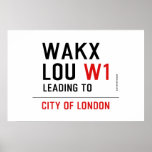 WAKX LOU  Posters