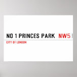 No 1 Princes Park   Posters