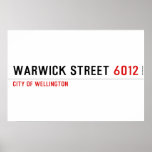Warwick Street  Posters
