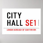 CITY HALL  Posters