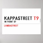 Kappastreet  Posters