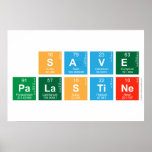 SAVE 
 PALASTINE  Posters