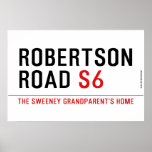 Robertson Road  Posters