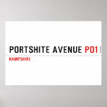 Portshite Avenue  Posters