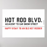 Hot Rod Blvd.  Posters