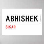 Abhishek  Posters