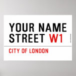 Your Name Street  Posters