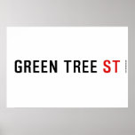 Green Tree  Posters