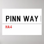 Pinn Way  Posters