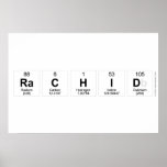 Rachid  Posters