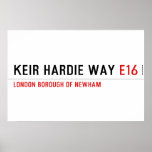 keir Hardie Way  Posters
