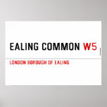 Ealing Common  Posters