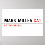 Mark millea  Posters