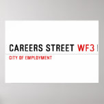 CAREERS STREET  Posters