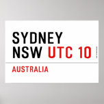 Sydney NSW  Posters