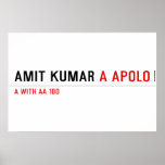 Amit kumar  Posters