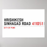HrishiKesh Sinhagad Road  Posters